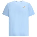 Casablanca Montagne Patch T-shirt Licht Blauw