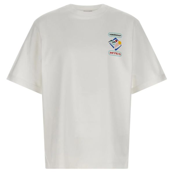 Casablanca Montagne Sportif T-shirt Wit
