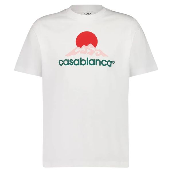 Casablanca Montagne T-shirt Wit