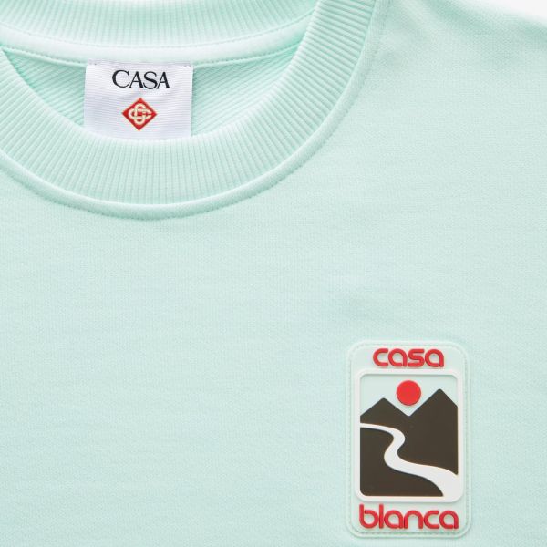 Casablanca Sunset Valley Sweater Mint