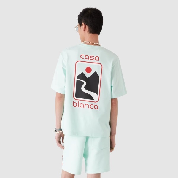 Casablanca Sunset Valley T-shirt Mint