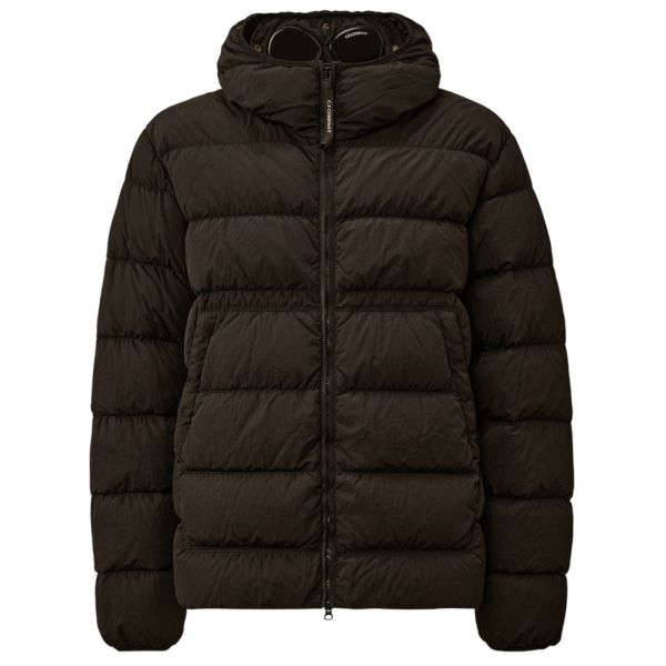 CP Company Chrome-R Goggle Down Puffer Zwart