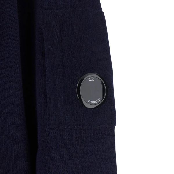 CP Company Lambswool GRS Knit Vest Navy