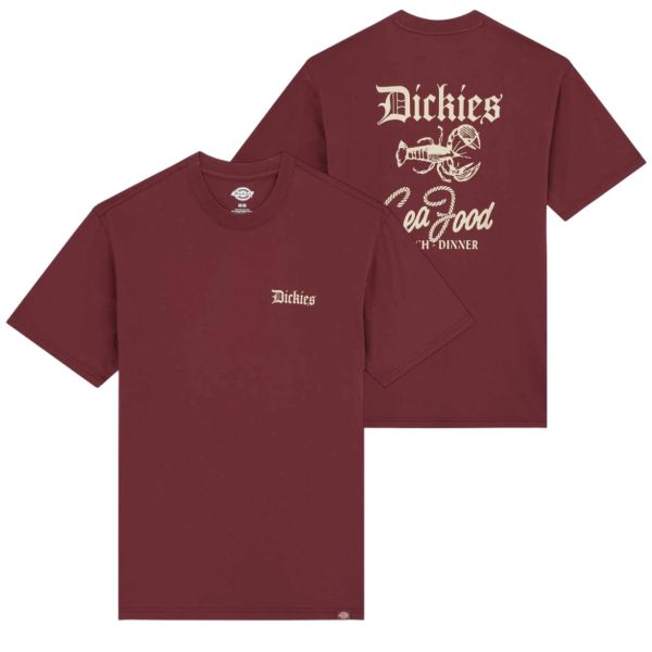 Dickies Diner T-shirt Rood