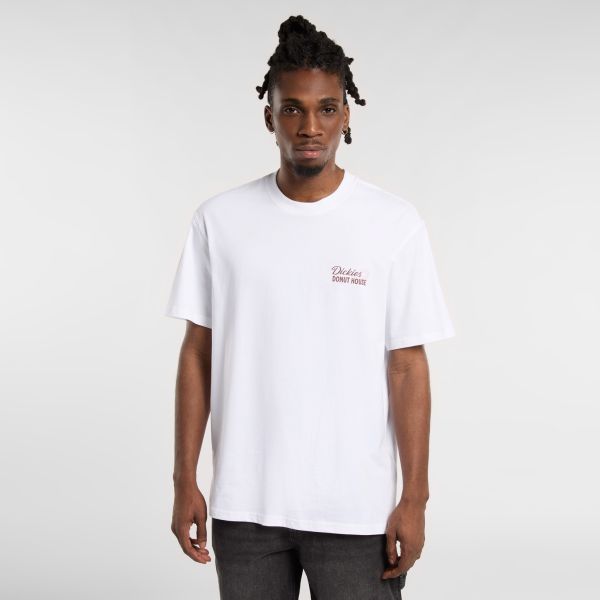 Dickies Donut House T-shirt Wit