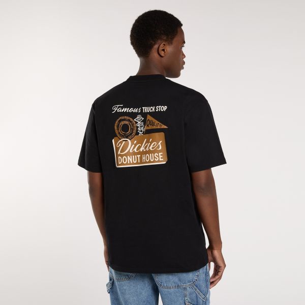 Dickies Donut House T-shirt Zwart