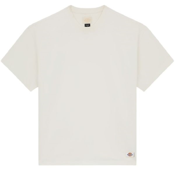 Dickies Mannen korte mouw zwaargewicht ronde hals groot werk Utility T-shirt - wit - M