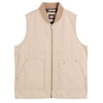 Dickies Quilted Canvas Vest Beige