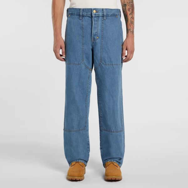 Dickies Selvedge Double Knee Jeans Blauw