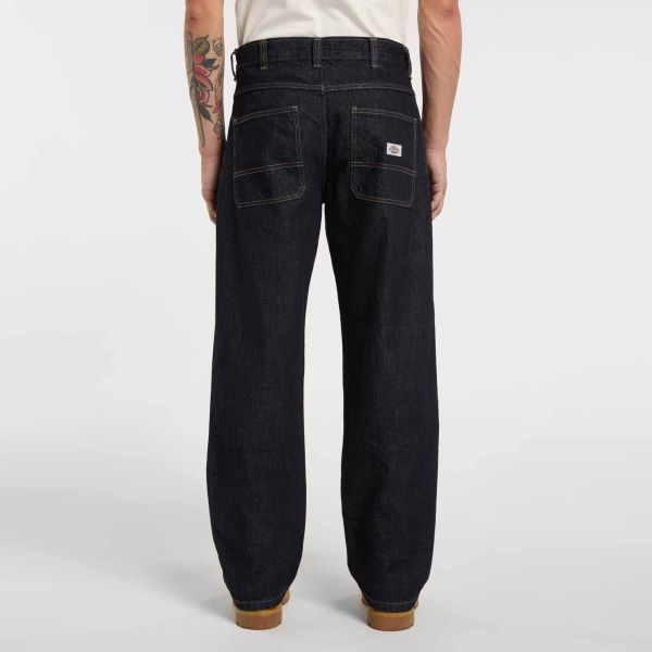 Dickies Selvedge Double Knee Jeans Donker Blauw