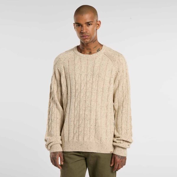 Dickies Vanleer Cable Sweater Beige