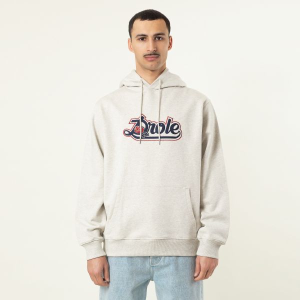 Drôle De Monsieur Drôle Rose Hoodie Grijs