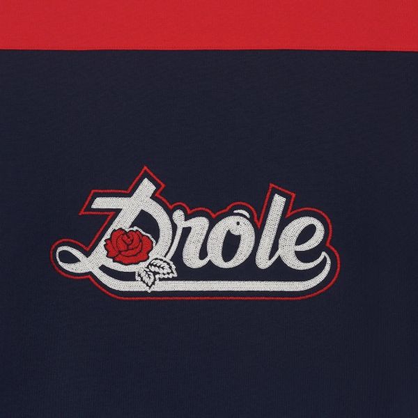 Drôle De Monsieur Drôle Rose T-shirt Navy