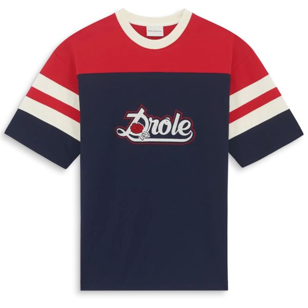 Drôle De Monsieur Drôle Rose T-shirt Navy