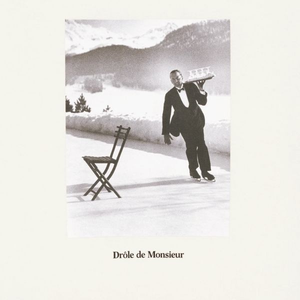 Drôle De Monsieur Ice Skating Waiter Sweater Off White