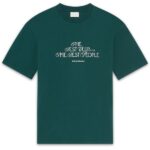 Drôle De Monsieur The Best Club T-shirt Donker Groen