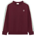 Drôle De Monsieur Tresses Sweater Bordeaux