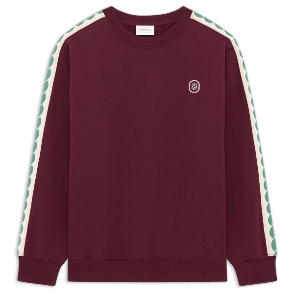 Drôle De Monsieur Tresses Sweater Bordeaux