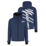 Malelions Men Ski Polar Jacket | Navy