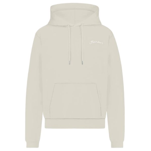 Flâneur Signature Hoodie Beige