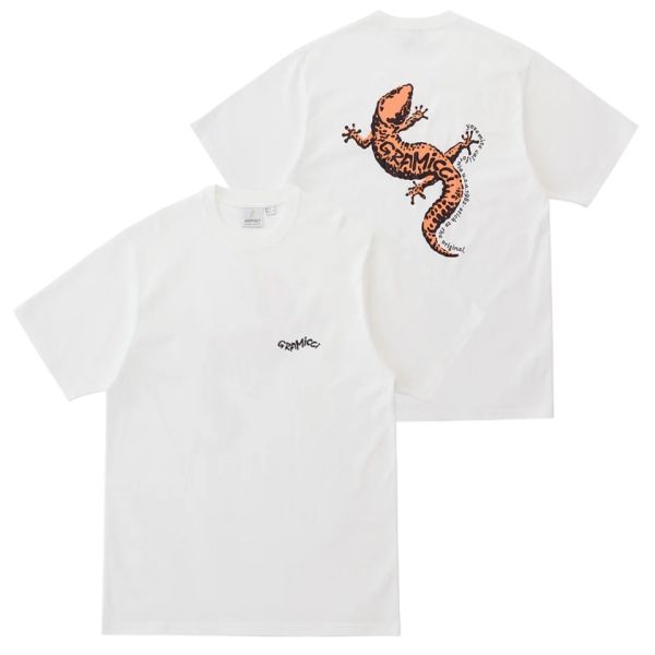 Gramicci Gecko T-shirt Wit