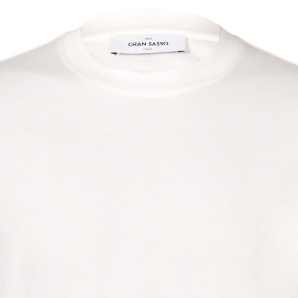 Gran Sasso Cotton T-shirt Wit