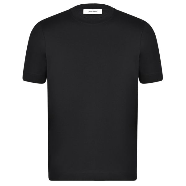 Gran Sasso Cotton T-shirt Zwart