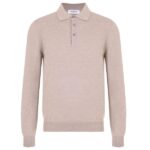 Gran Sasso Tennis Polo Sweater Beige