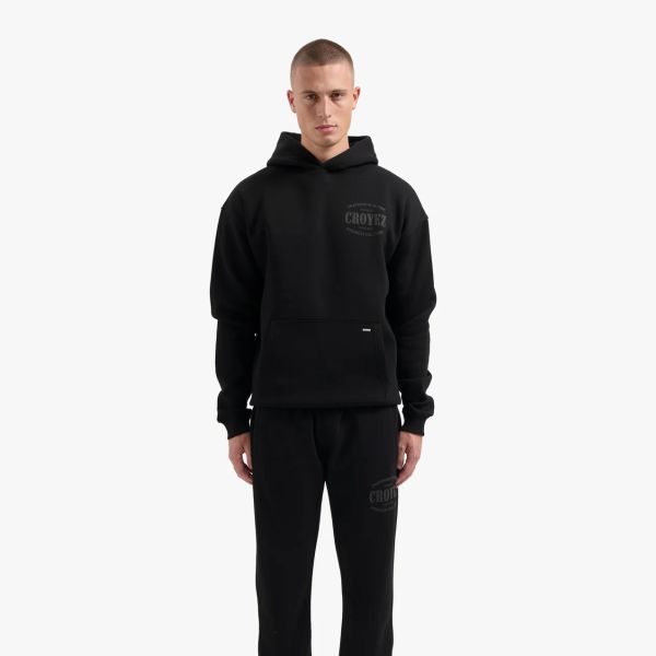Croyez Stamp Hoodie Zwart