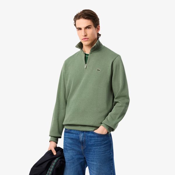 Lacoste Half Zip Sweater Groen