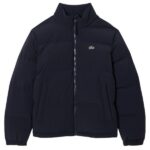 Lacoste Hooded Down Puffer Navy