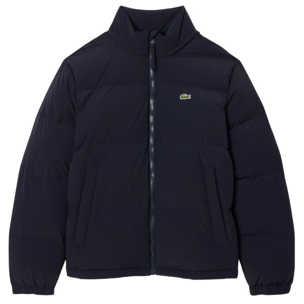 Lacoste Hooded Down Puffer Navy