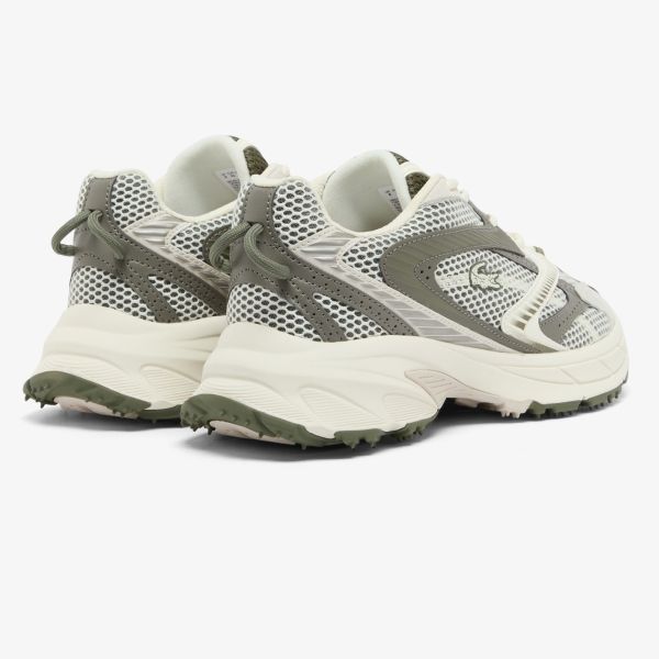 Lacoste L003 Neo Shot 125 Sneaker Off White/Donker Groen