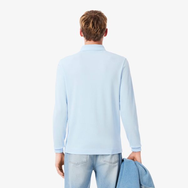 Lacoste Smart Paris Longsleeve Polo Licht Blauw