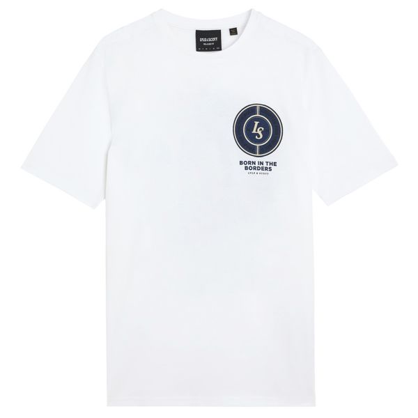 Lyle & Scott Born In The Borders T-shirt Wit
