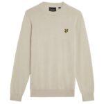 Lyle & Scott Cotton Merino Sweater Beige