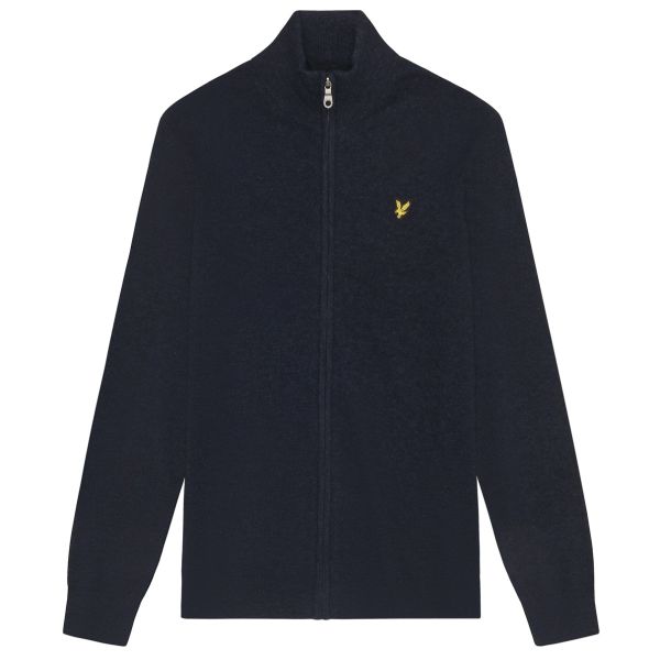 Lyle & Scott Lambswool Blend Vest Navy