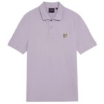 Lyle & Scott Plain Polo Paars