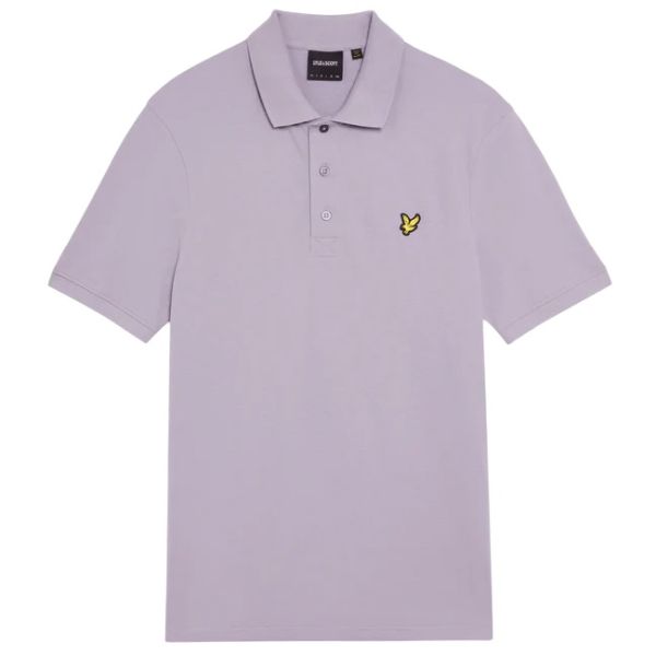 Lyle & Scott Plain Polo Paars