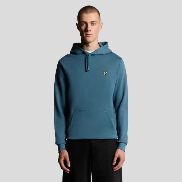 Lyle & Scott Pullover Hoodie Donker Blauw