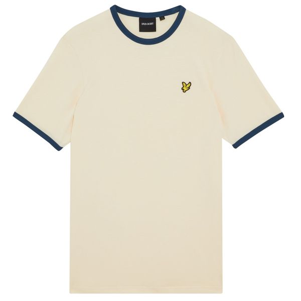 Lyle & Scott Ringer T-shirt Beige