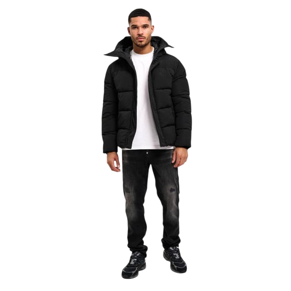 Malelions Porter Parka Zwart