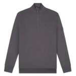 Malelions Turtle Half Zip Sweater Bruin