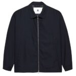 New Amsterdam Surf Association Lined Wool Overshirt Navy