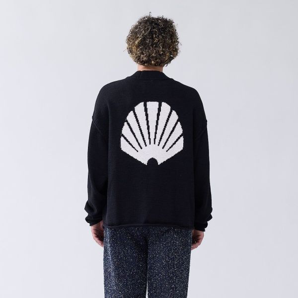 New Amsterdam Surf Association Logo Cardigan Zwart
