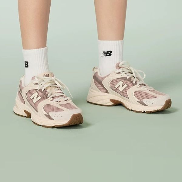 New Balance 530 Sneaker Off White/Bordeaux