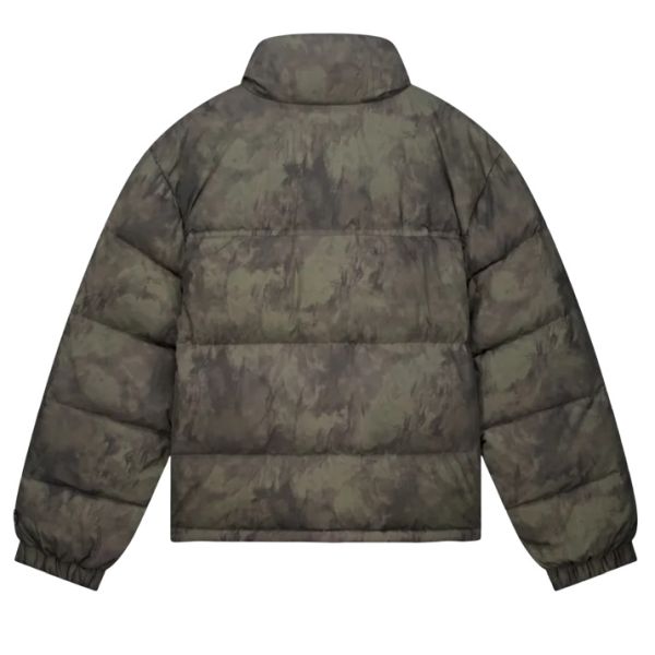 Olaf 2-Tone Puffer Donker Groen