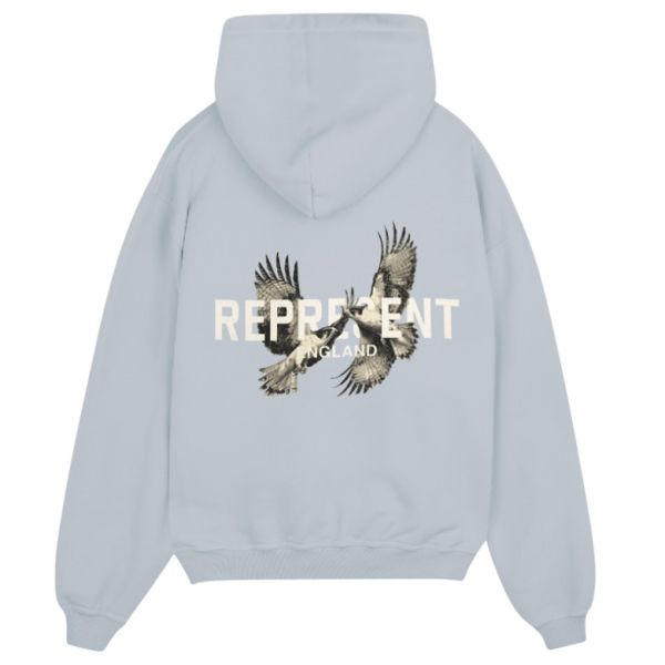 Represent Legacy Falcon Hoodie Licht Blauw