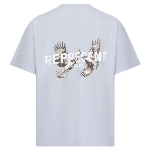 Represent Legacy Falcon T-shirt Licht Blauw