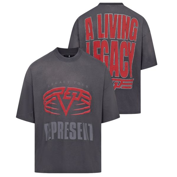 Represent Reversible Living Legacy Falcon T-shirt Antraciet